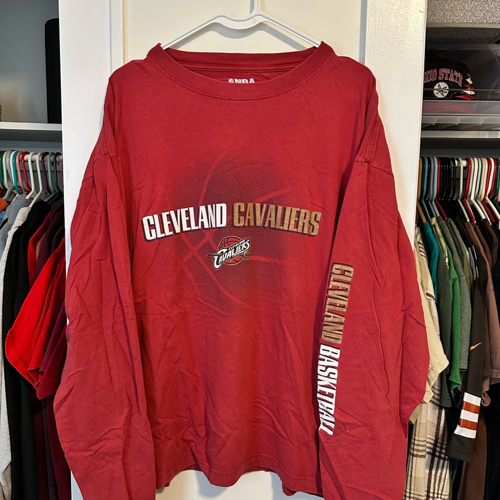 Y2K Cleveland Cavaliers Long Sleeved Tee